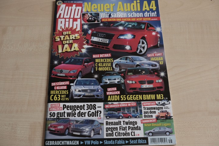 Deckblatt Auto Bild (35/2007)